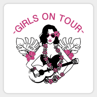 Girls On Tour Sticker